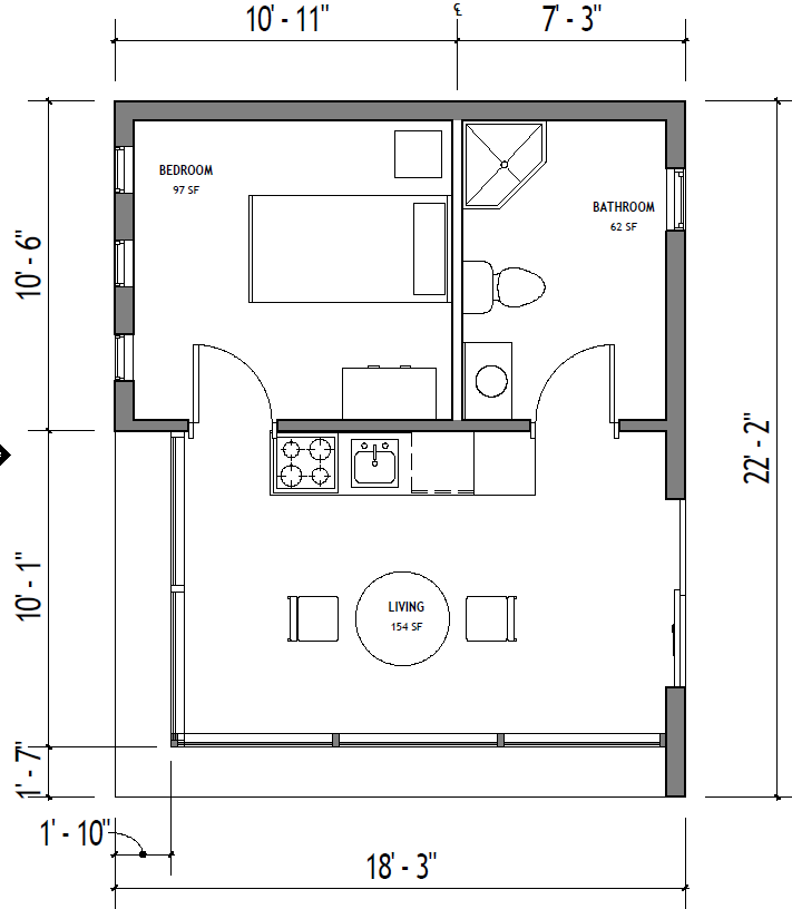 The Appleseed - Floor Plan