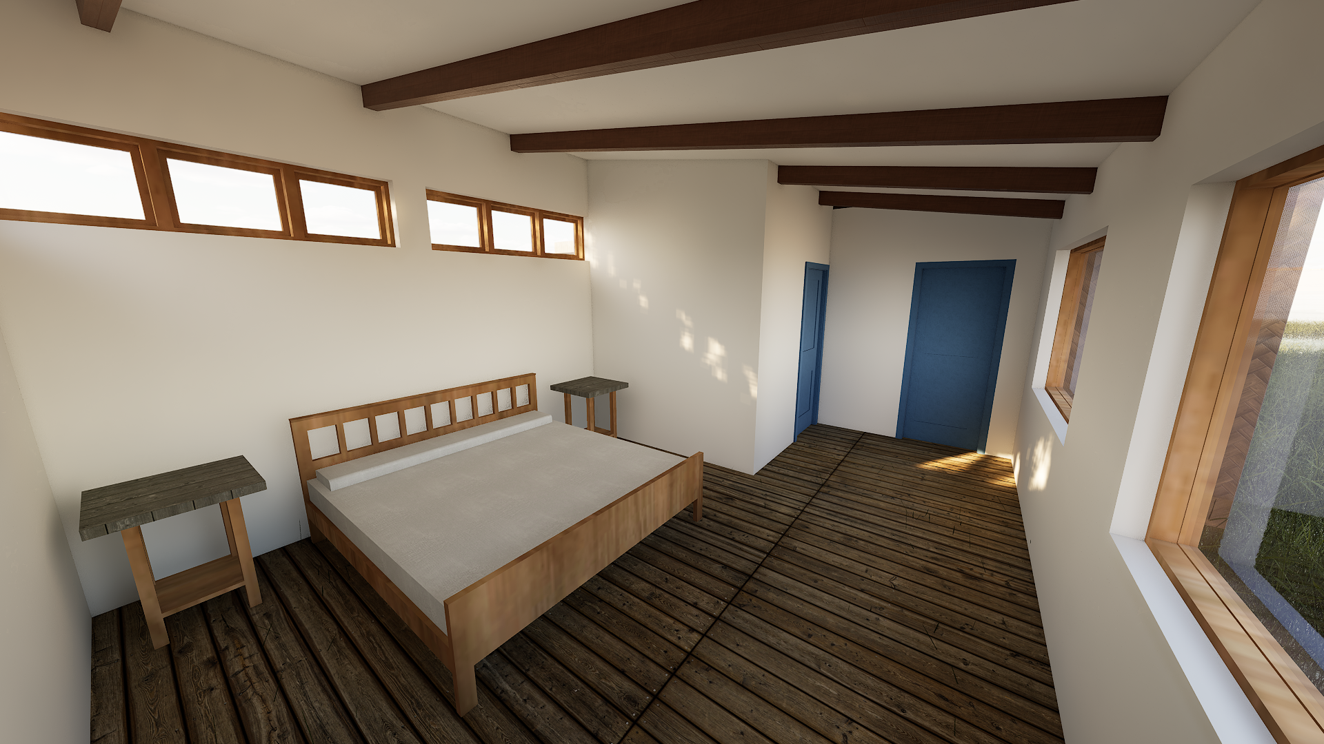 Smart Garage Conversion Bedroom